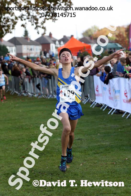 Boys under-15s Northern Cross Country Relays. Photo: David T. Hewitson/Sports for All Pics